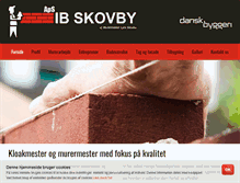 Tablet Screenshot of ib-skovby.dk